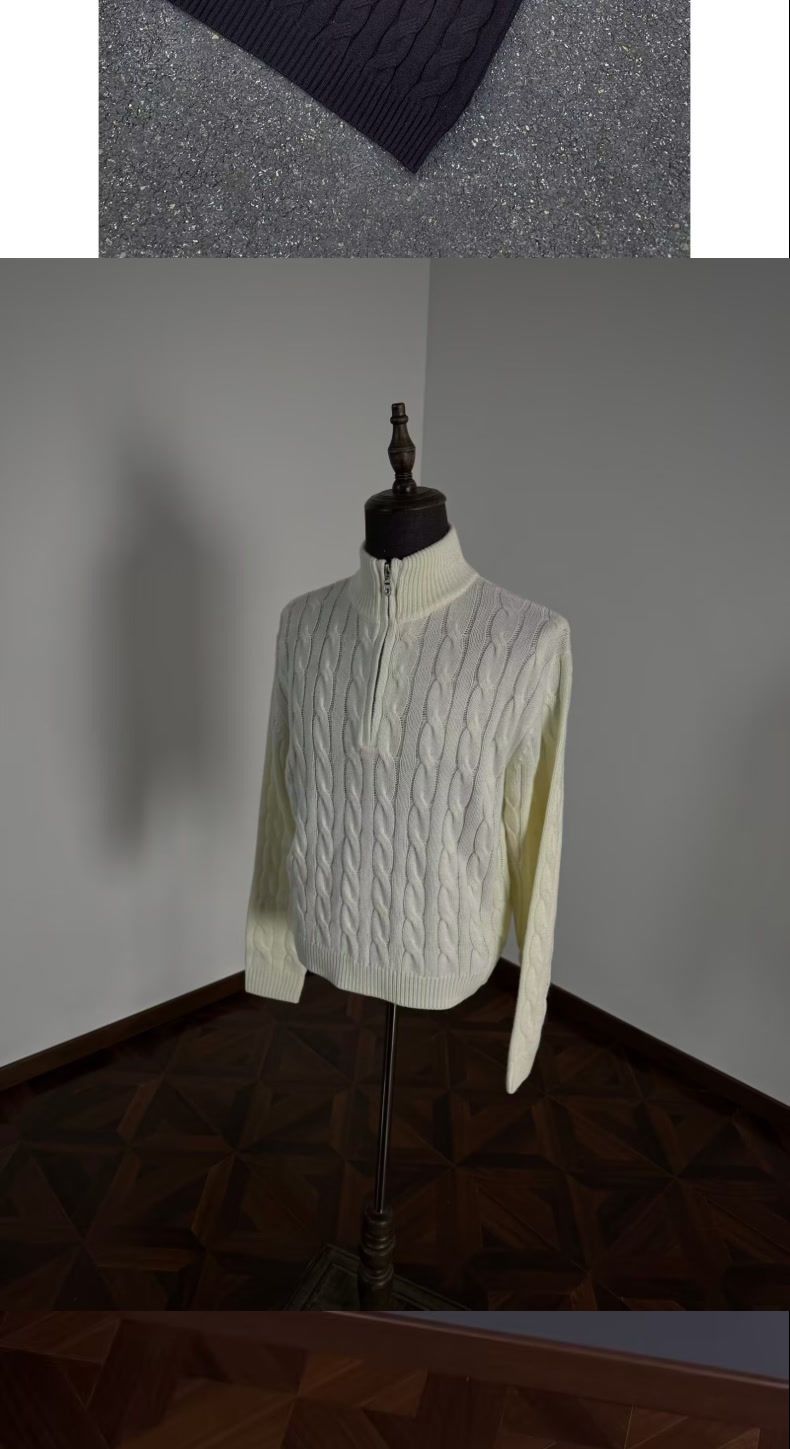 Winter Cable-Knit Turtleneck Sweater For Men | Classic Twist Stitch Pullover | Slim-Fit Wool-Blend Thermal Top In Grey/Black/Beige_voghion.com