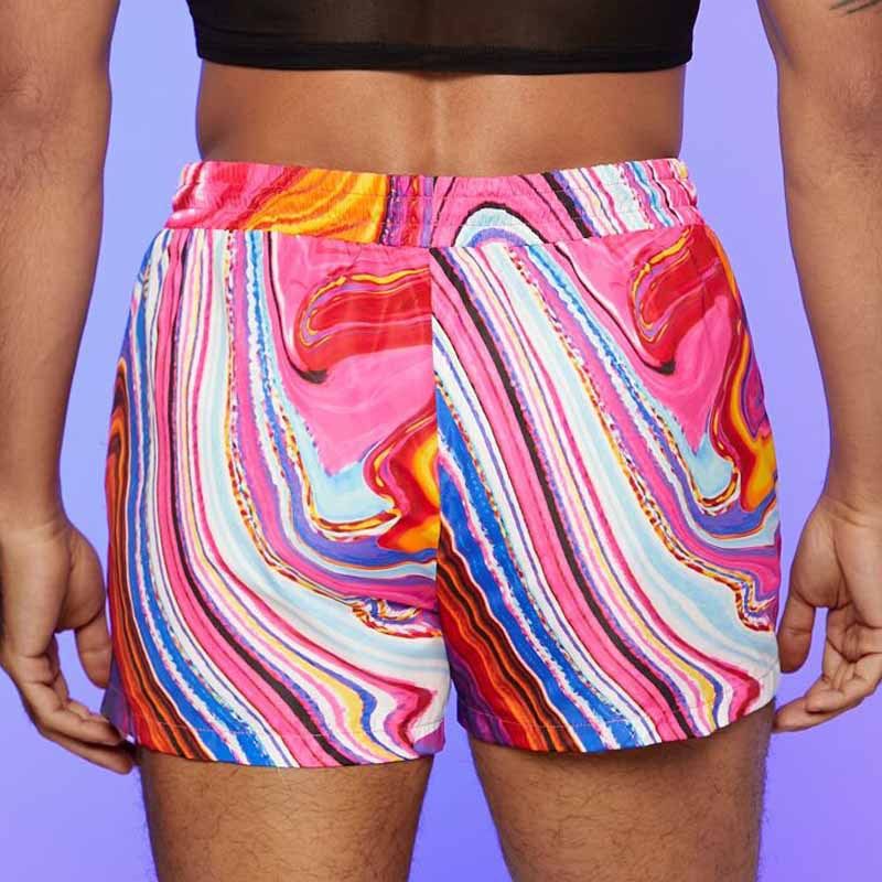 Premium Products Graffiti Personalized Design Color New Loose Men's Shorts_voghion.com