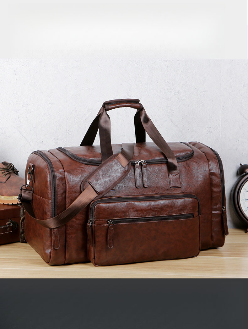 Herren Reisetasche Gepäcktasche plus große Business-Reisegepäcktasche Aufbewahrungstasche Reisehandtasche Crossbody_voghion.com