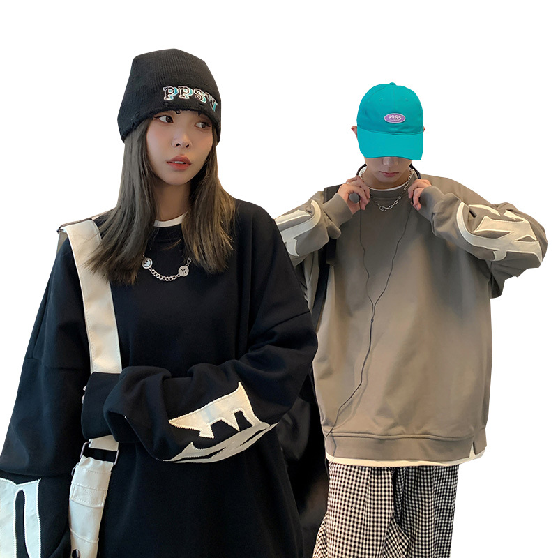 Paar Herbst-Winter-Freizeitsport, junge und Damen-Unterhemden für Herren-Hoodies_voghion.com