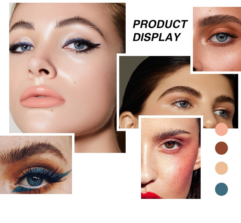 Styling Gel Eyebrow Brows Waterproof Long-Lasting 3D Feathery Wild Brow Styling Cream with Eyebrow Scraper_voghion.com