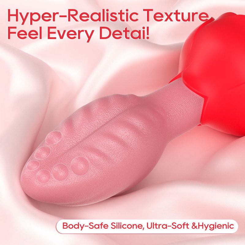 Rose Swing Butt Plug APP Telecomando Vibratore in silicone per uomo e donna Masturbazione anale Massaggio Giocattoli sessuali per adulti_voghion.com