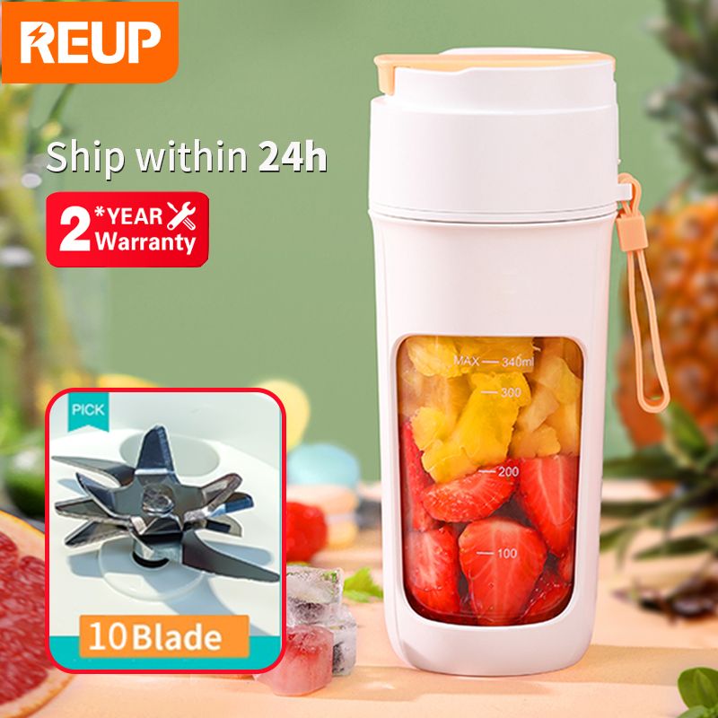 Electric Juicer Mini Portable Blender Fruit Mixers Fruit Extractors Multifunction Juice Maker Machine Blender Smoothies Mixer_voghion.com