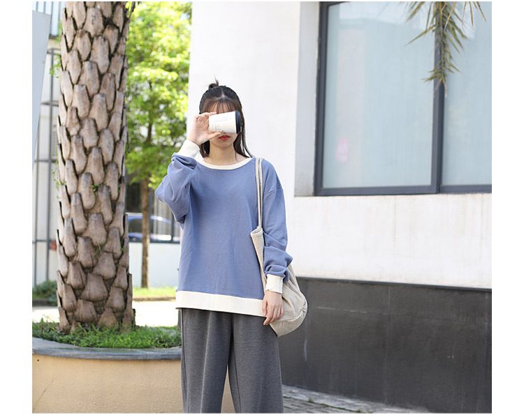 Freizeit-Einkaufstasche mit großem Fassungsvermögen in koreanischer Version, modische Handtasche aus Cord-Canvas, einfache und künstlerische Retro-Umhängetasche für Damen_voghion.com