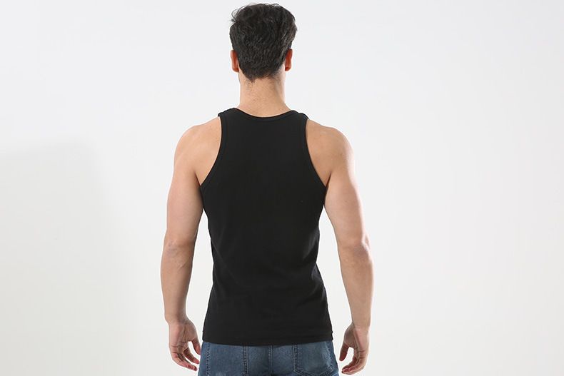 İç Giyim ve Pijamalar Yelek Alt Slim Fit Sweatshirt Yelek Gençlik Spor Kolsuz Yelek_voghion.com