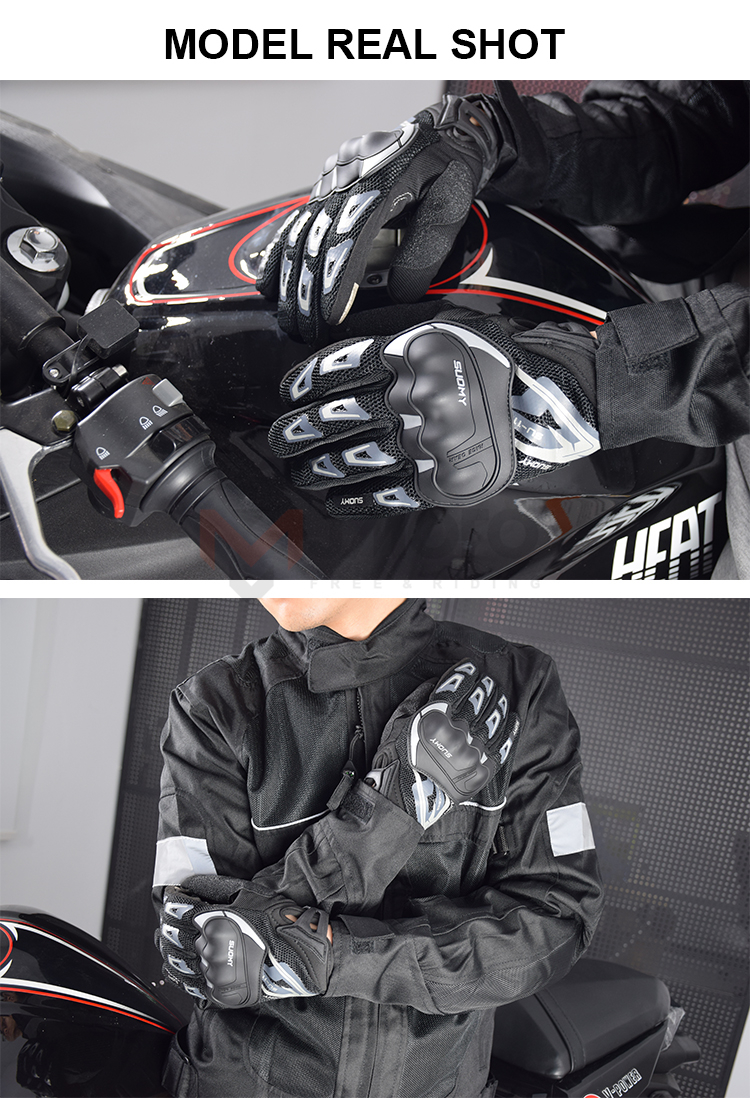Summr Motorcycl Mn Womn Motocross Racing Glovs Suomy Full Fingr Protctiv Sports Guants Moto Drivr Driving_voghion.com