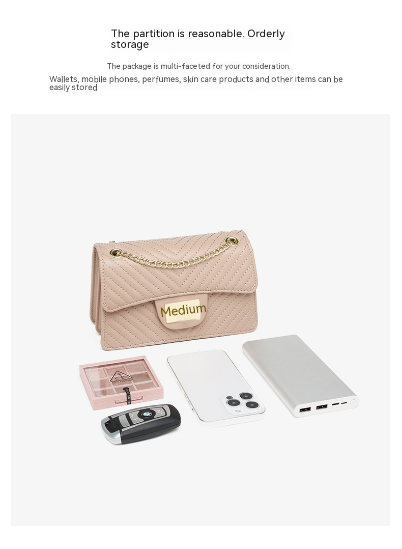 New Best-selling Fashion Trend Casual Solid Color Crossbody Bag for Women's Small Bag, Women's Single Shoulder Bag, Small Square Bag_voghion.com