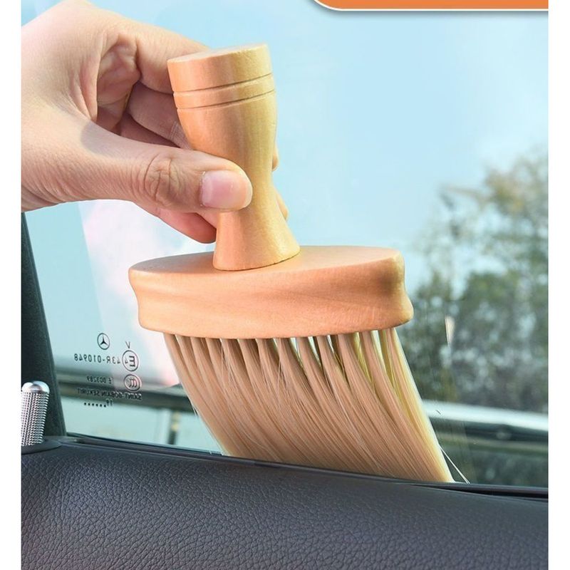 Multifunktionale Reinigungsbürste, Kehrwerkzeug für Fensterbänke, Rillen, Spalten, Fenster, Staubentfernung für den Heim- und Autogebrauch_voghion.com