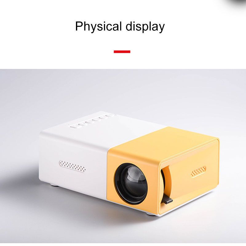Mini Micro proiettore portatile per bambini, piccolo LED HD 1080, per la casa_voghion.com