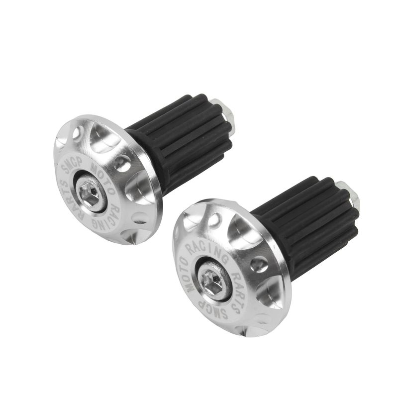 1 paire de bouchons d'extrémité de guidon de moto Honda Yamaha KTM, accessoires de curseur de couverture de bouchon de guidon de moto_voghion.com