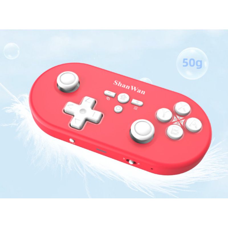 Shanwan Q37 Lightweight Game Ctroller For Switch, PC, Android, IOS, Wireless Bluetooth Portable Moti Sensing_voghion.com