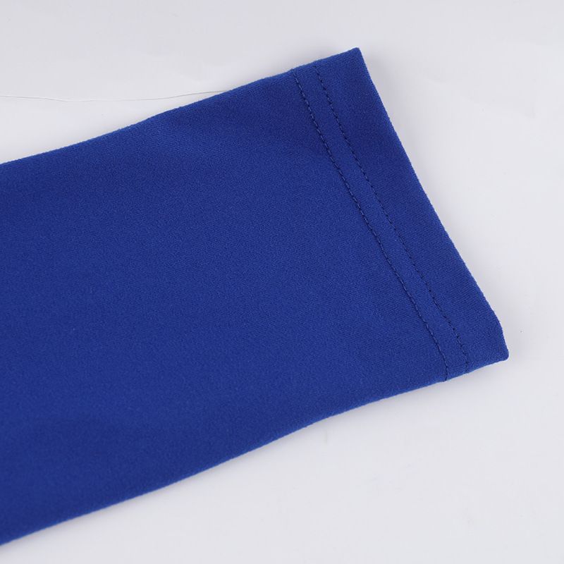 Slim-fit jumpsuit met hoge taille en lange mouwen - comfortabele en stijlvolle eendelige outfit voor dames (blauw, S/M/L)_voghion.com