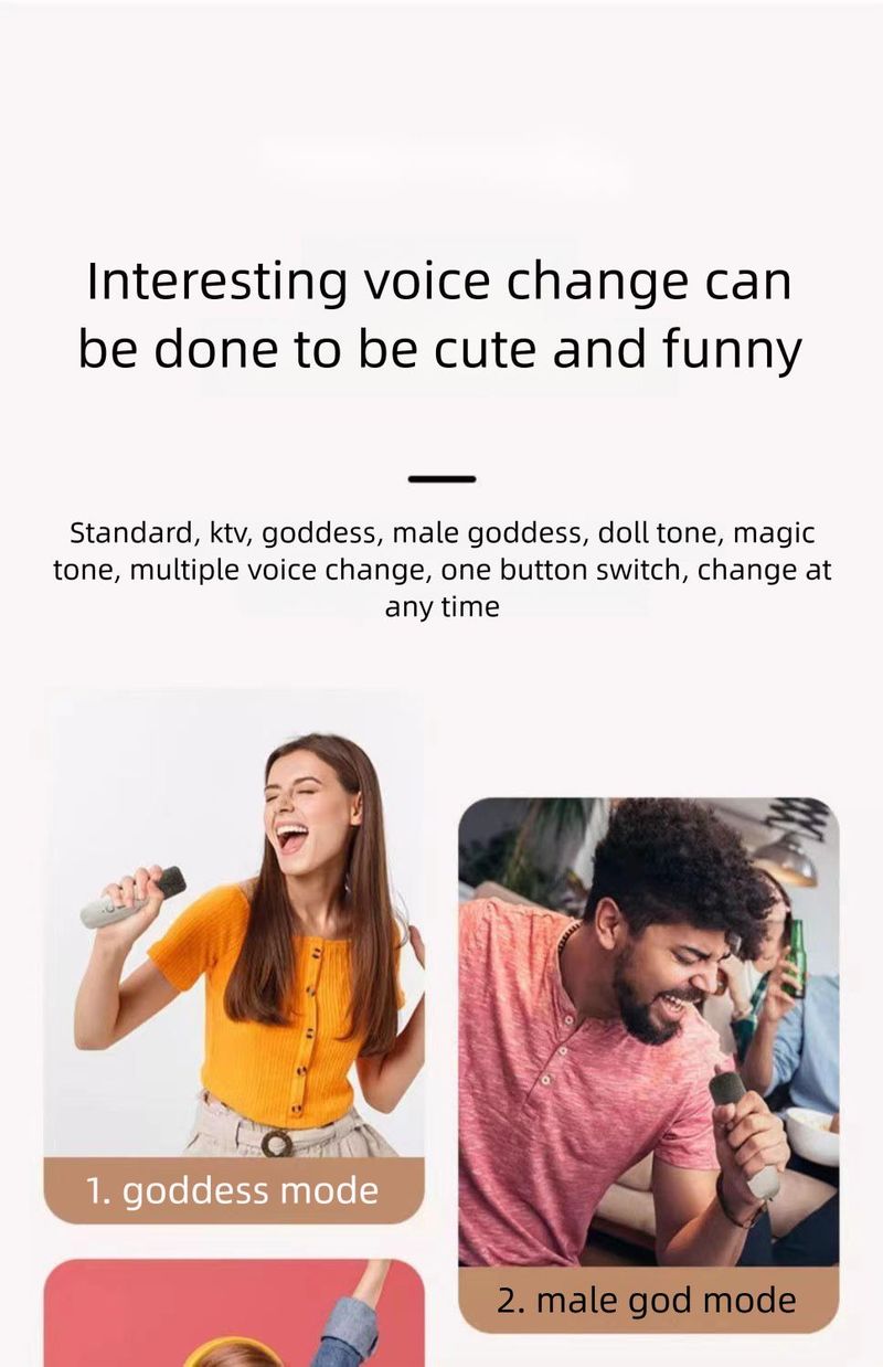 K12 And Combo Microphone KTV Wireless Bluetooth Speaker Home Singing Set_voghion.com