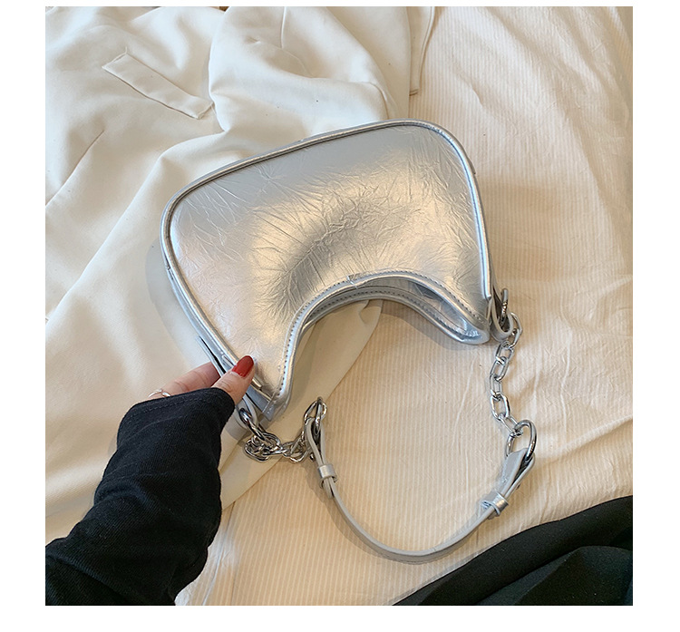 Niche haut de gamme chaîne aisselle sac pour femmes 2023 été nouveau Style Simple polyvalent sac à bandoulière une pièce livraison directe_voghion.com