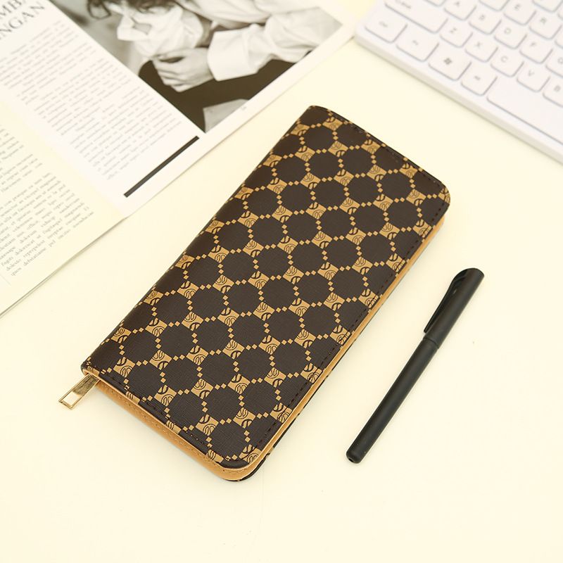 Women's Bags Ladies Long Large Capacity Zipper Wallet Fashionable Simple Clutch Wallet New Coin Purse In Stock_voghion.com
