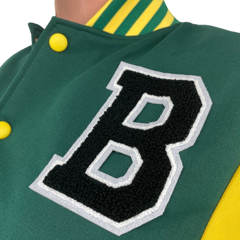 Damenbekleidung Baseballuniform Anzug Brief zweiteiliger Anzug_voghion.com