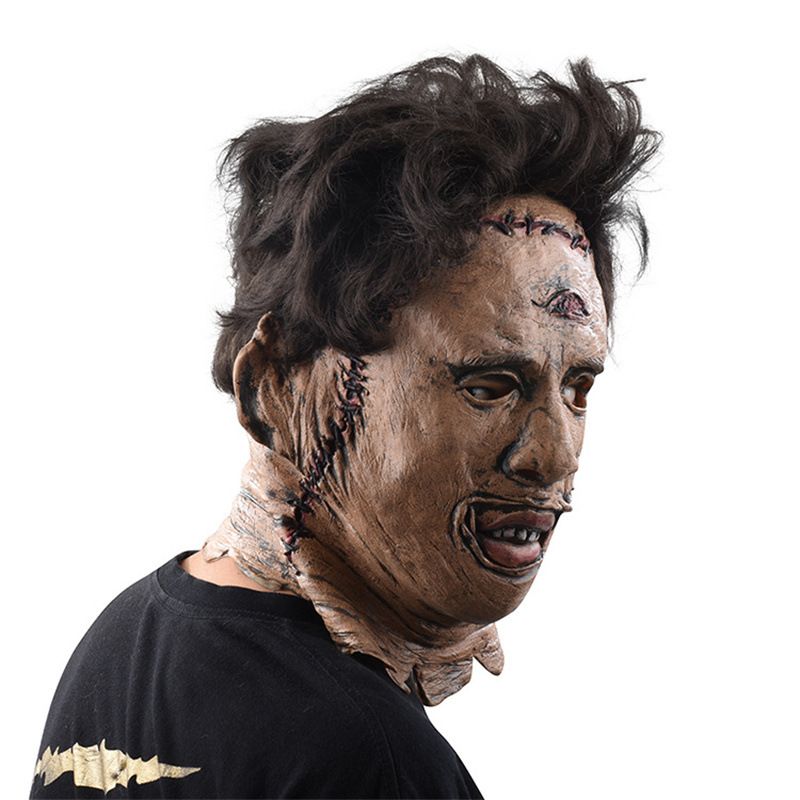 Partymasken Texas Chainsaw Horrormaske Chainsaw Maniac Latex-Kopfbedeckung Halloween-Party-Gesichtsmaske Soul Stealing Saw-Maske Saw_voghion.com