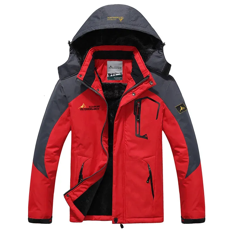 Winter Pants Men Ski Suit Set: Thickened Fleece Snowboard Jacket And Pants, Waterproof Windproof Snow Suits For Outdoor_voghion.com