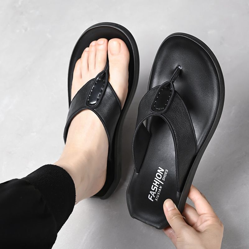 Infradito 2025, nuovi capispalla estivi, antiscivolo e antiodore per la guida, pantofole da uomo con clip per i piedi, casual da spiaggia_voghion.com