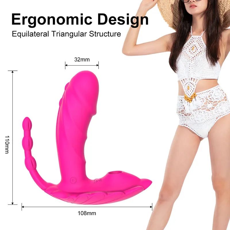 Tragbarer Massageeinsatz Klitoris Fernbedienung 10 Modi Tragbarer Vibrator Wasserdichter Silikon Sex Dildo Stimulation Masturbator_voghion.com