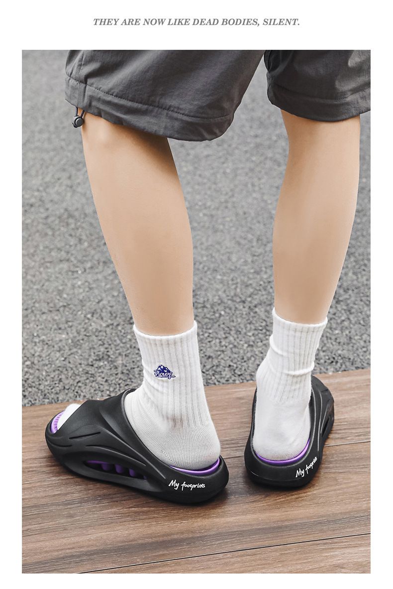 New Air Cushion Sports Slippers For Summer Indoor Couples Home Bathroom Non Slip Soft Sandals Outdoor Beach Slippers_voghion.com