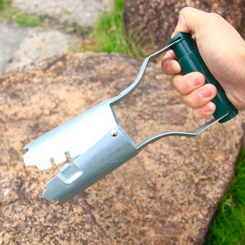 1 pièce Améliorez votre jeu de jardinage avec un ensemble d'outils de plantation de semis en acier inoxydable, rendez la plantation plus facile et plus efficace !_voghion.com