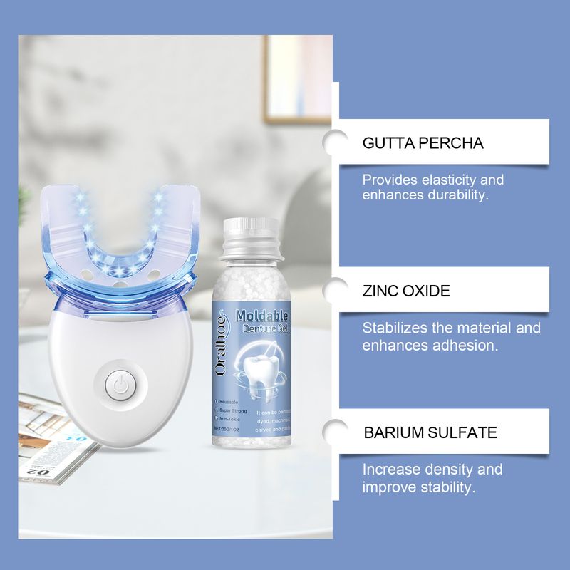 Oralhoe Set Verbetert de Esthetiek van de Glimlach Zachte Comfortabele Whitening Tandverzorging_voghion.com