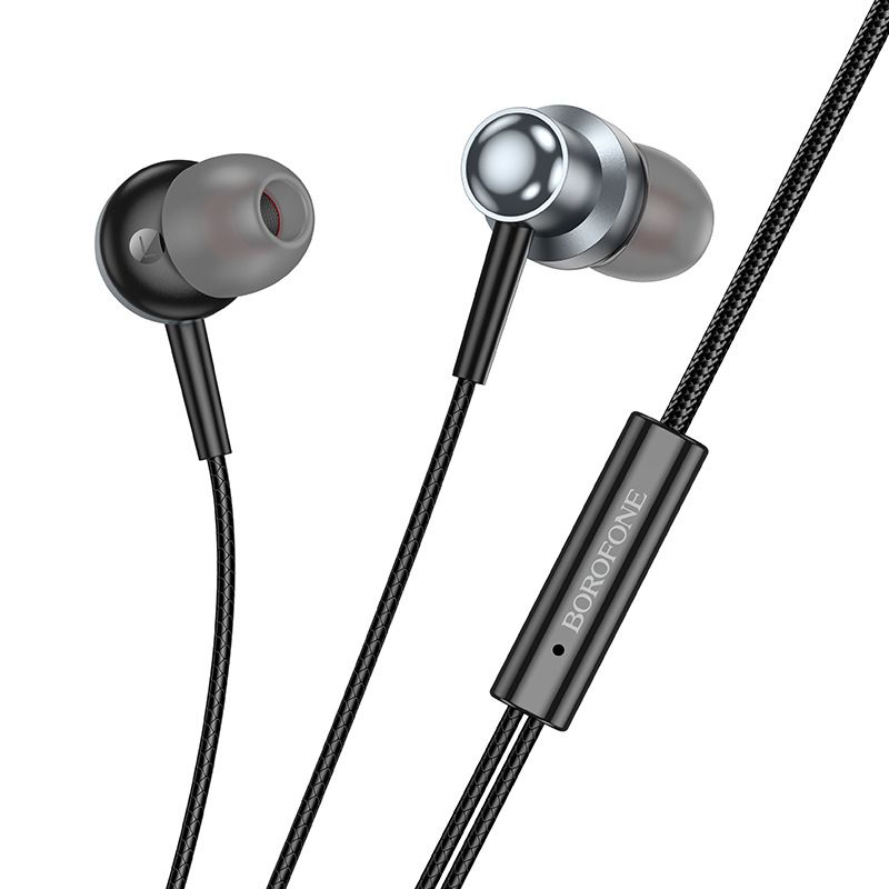 Music Festival BM87 Neues 3,5-mm-Kabel-gesteuertes Metallband für Sport und Laufen, kabelgebundene Kopfhörer_voghion.com