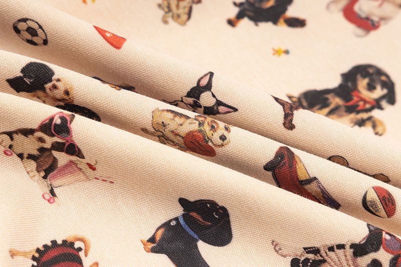 American Style Puppy Full Print Ear Autumn Loose Casual Couple Cardigan Jacket Hoodie_voghion.com