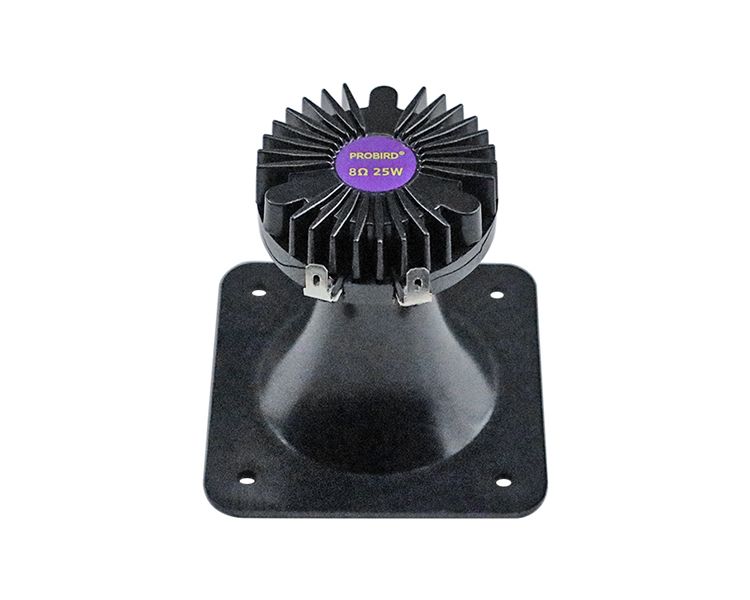 GHXAMP House Outdoor Waterproof Swallow Horn 3.5-inch Square Neodymium Speaker Column Tweeter Unit 8ohm 25W_voghion.com