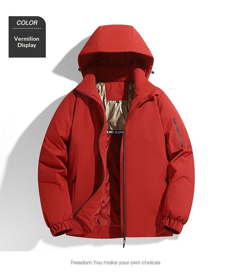 Nordmann 2025 Autumn Winter New Waterproof Windproof Warm Graphene Jacket Couple Men's Outdoor Cotton Coat_voghion.com