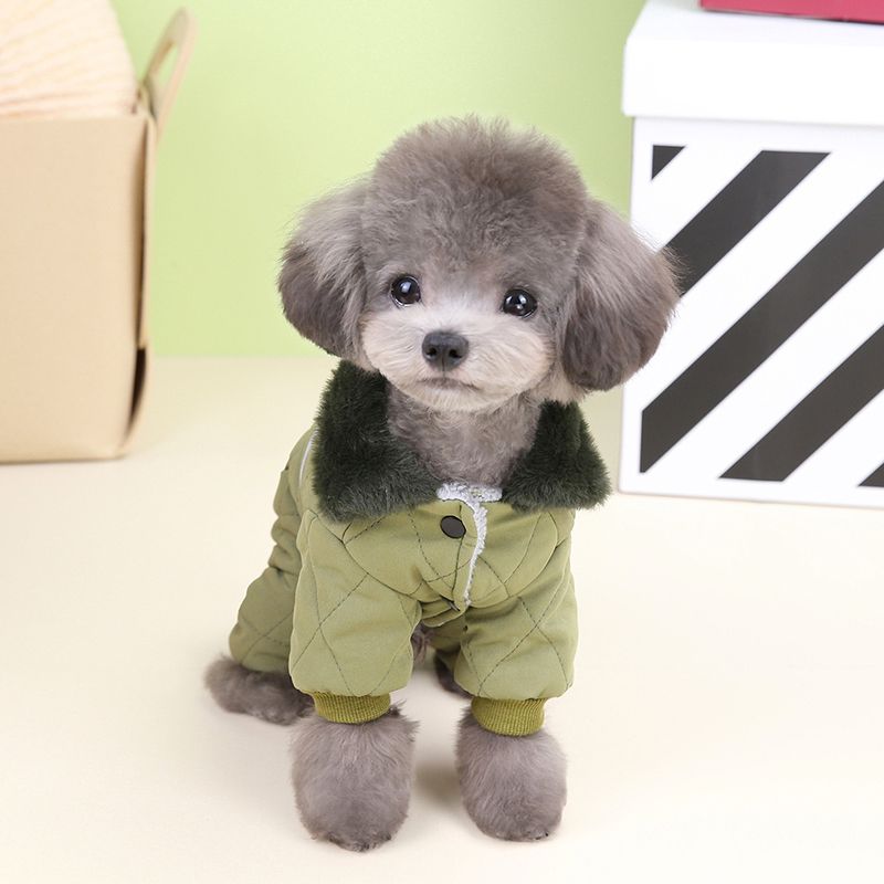PawParty Store'dan CDDMPET Kışlık Polyester Köpek Tulumu_voghion.com