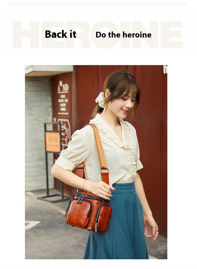 2024 Lente/zomer Nieuwe Retro Mode Camera Ronde Vat Enkele Schouder Crossbody Grote Capaciteit Damestas_voghion.com