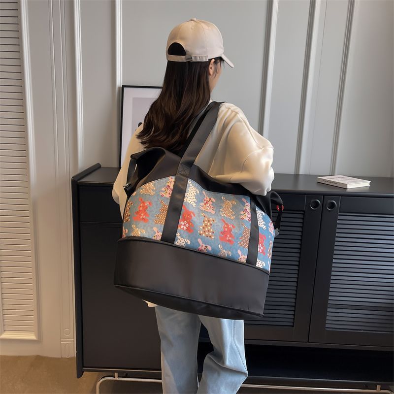 Valigia telescopica leggera e di grande capacità per viaggi brevi, borsa per mamma e bambino, borsone_voghion.com