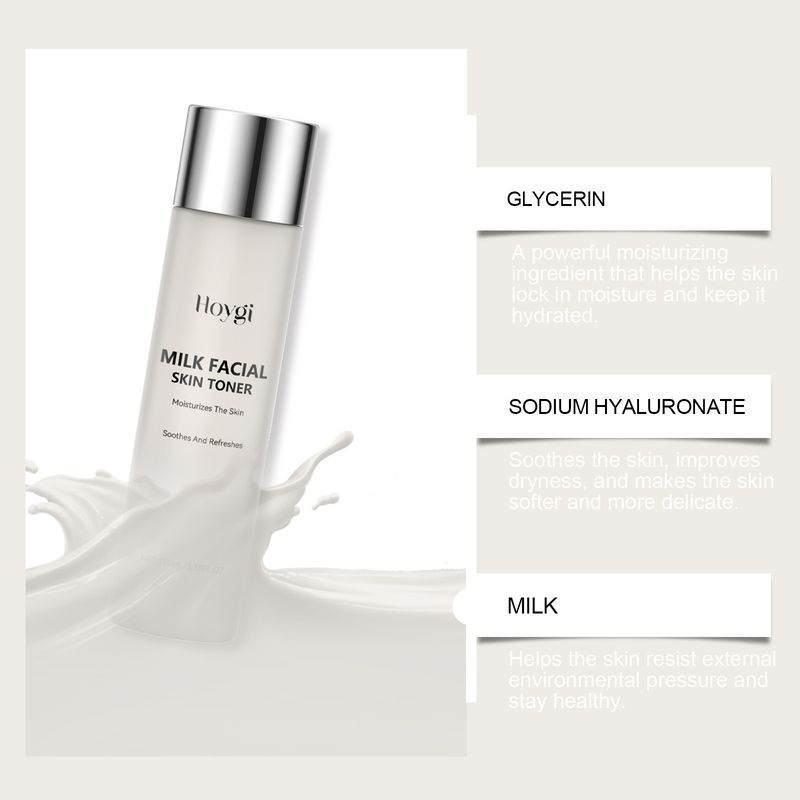 Hoygi Milk Deeply Moisturizes Toning Skin, With Water Temperature Nourishing Properties That Lock In Moisture, Leaving_voghion.com