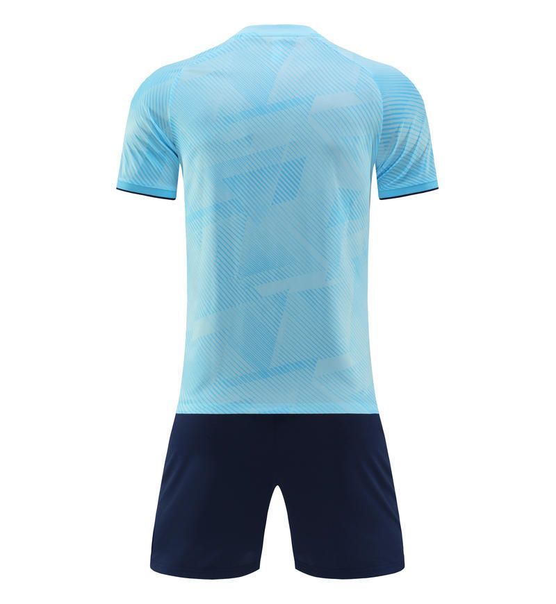 Speed Student bedrukt kinderteamuniform, snel drogend shirt, nieuwe voetbalset, jeugdtraining heren_voghion.com