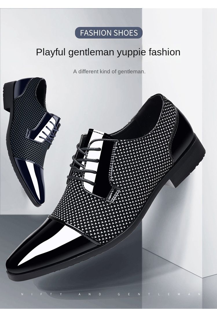 Herren Business Lederschuhe Luxus Oxford Atmungsaktive Lackleder Abendschuhe Herren Büro Hochzeit Flats Formelle Schuhe_voghion.com