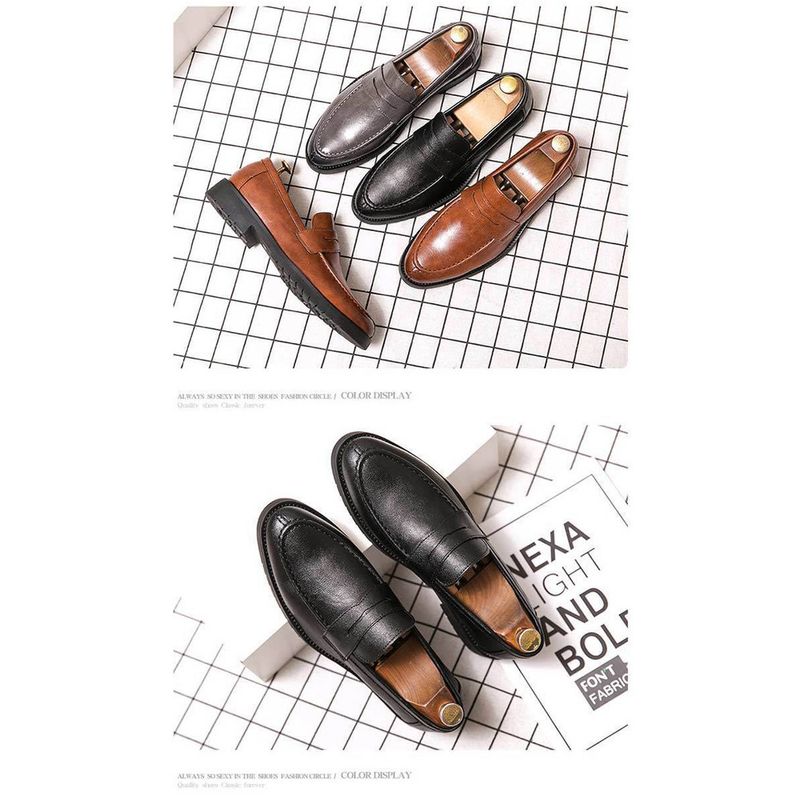Mocassini in pelle 2025, stile britannico, traspiranti, casual, alla moda, stile coreano, slip-on, quattro stagioni_voghion.com