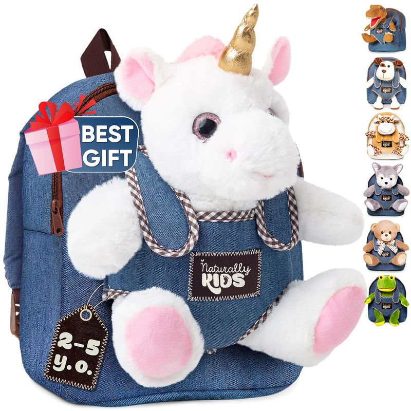 Kanner Schoultasch Denim Dinosaurier Rucksack ofnehmbar Grondschoul Schüler Spillschoul léif Cartoon Rucksack_voghion.com