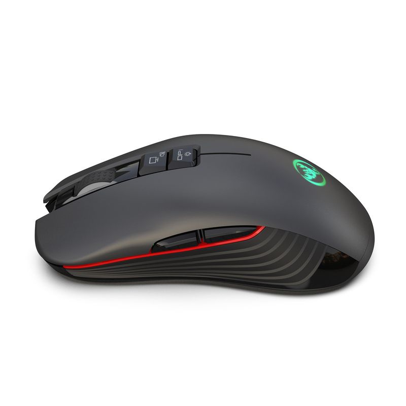 Neu T30 Wiederaufladbare Drahtlose 3600dpi Einstellbare Bunte Glow Spiel 7D Maus mit Licht_voghion.com