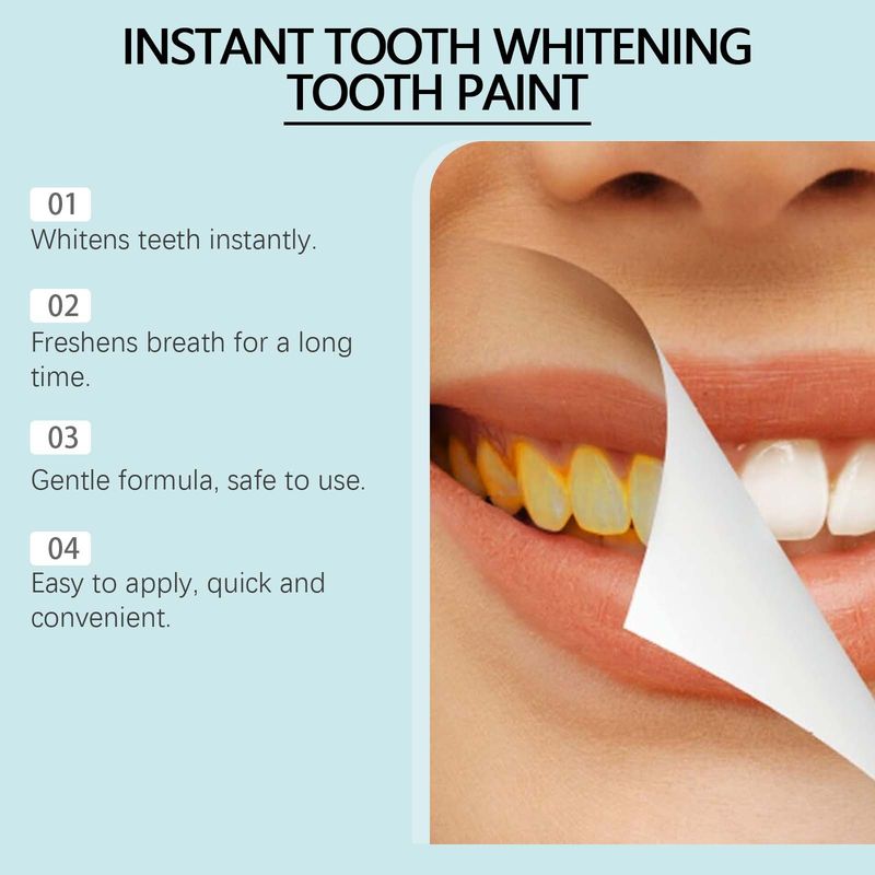 Smacchiatore per denti, pulizia delle macchie e dello sporco dai denti, cura dell'igiene dei denti e della loro naturale luminosità, cura dei denti_voghion.com