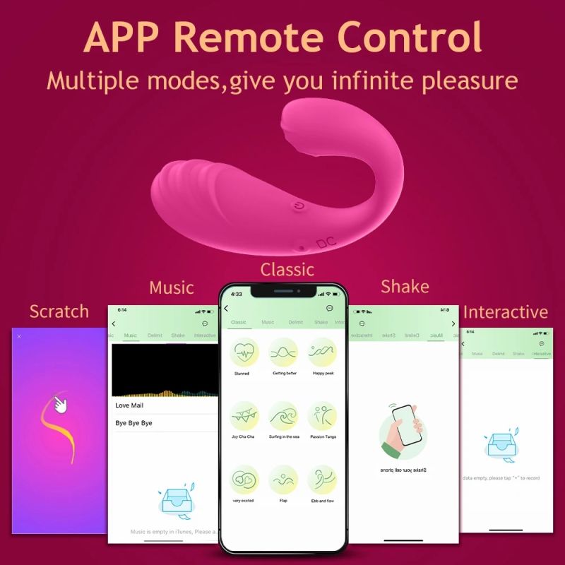 APP Vibrátor G-Spot Anální vibrační vajíčko masážní pomůcka Sexuální hračky_voghion.com