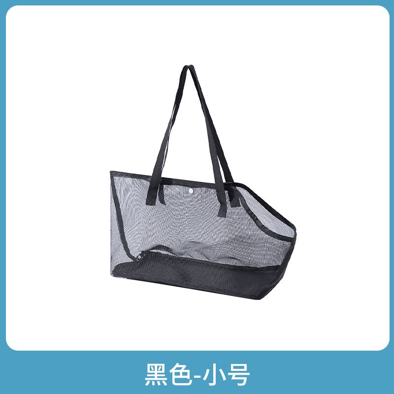 Borsa a tracolla per animali domestici, comoda e traspirante, con testa di cane, pieghevole e portatile, per l'estate, zaino per gatti_voghion.com