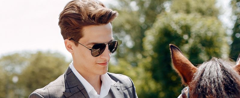 Occhiali da sole da aviatore classici KALIYADI per uomo e donna, occhiali da sole per la guida, lenti polarizzate, protezione UV_voghion.com