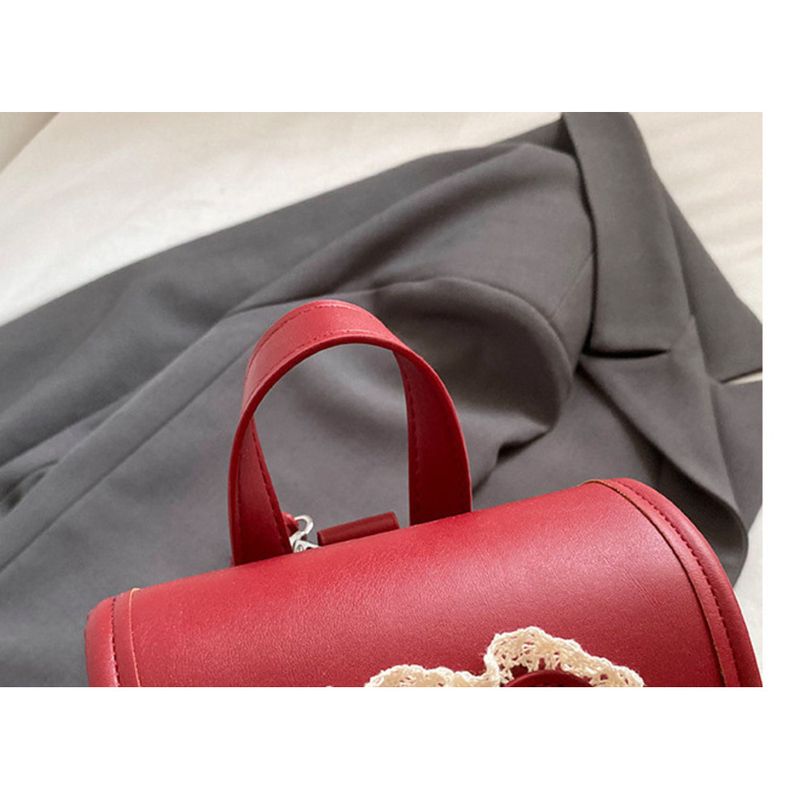 Damen 2025 Herbst/Winter Neuer Mini-Rucksack mit Schnürung und Schleife, stilvolle, vielseitige Doppel-Umhängetasche_voghion.com