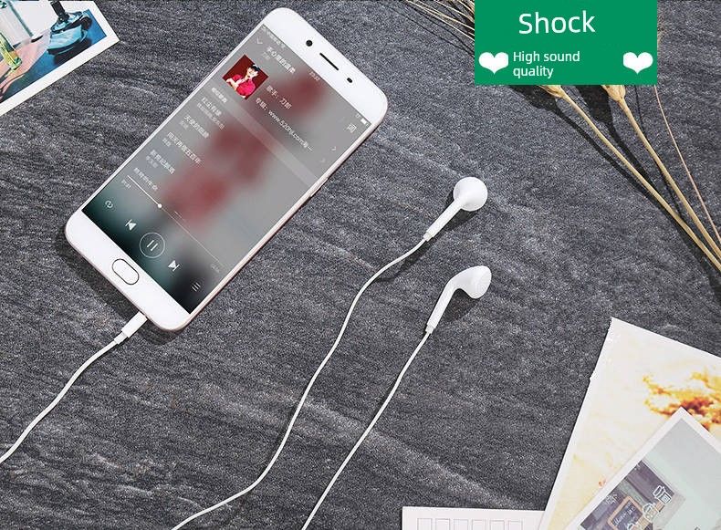 Mokaman Original Headset Vivo Mobile Phone X27/X21/X9/X20/X23 Wired Xiaomi For Huawei Oppo_voghion.com