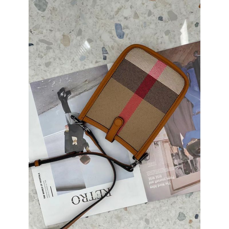 Borsa a tracolla in vera pelle di mucca di Internet Celebrity 2025, nuova custodia per telefono piccola con motivo color-blocking di alta qualità_voghion.com