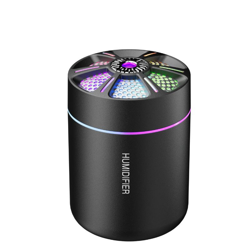 Umidificador de ar potente e eficiente 180ml aromaterapia difusor de aromas óleo essencial com luzes coloridas para casa carro_voghion.com