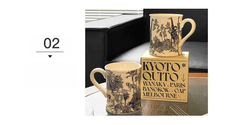Ceramic Mug Water Niche Design Gift High-Value Coffee Office Drinking Cup_voghion.com