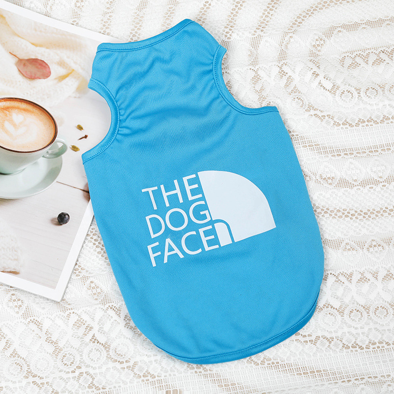 Pet Clothes Summer Pomeranian Bichon Teddy Thin Polyester Vest Breathable Cool Dog Apparel_voghion.com